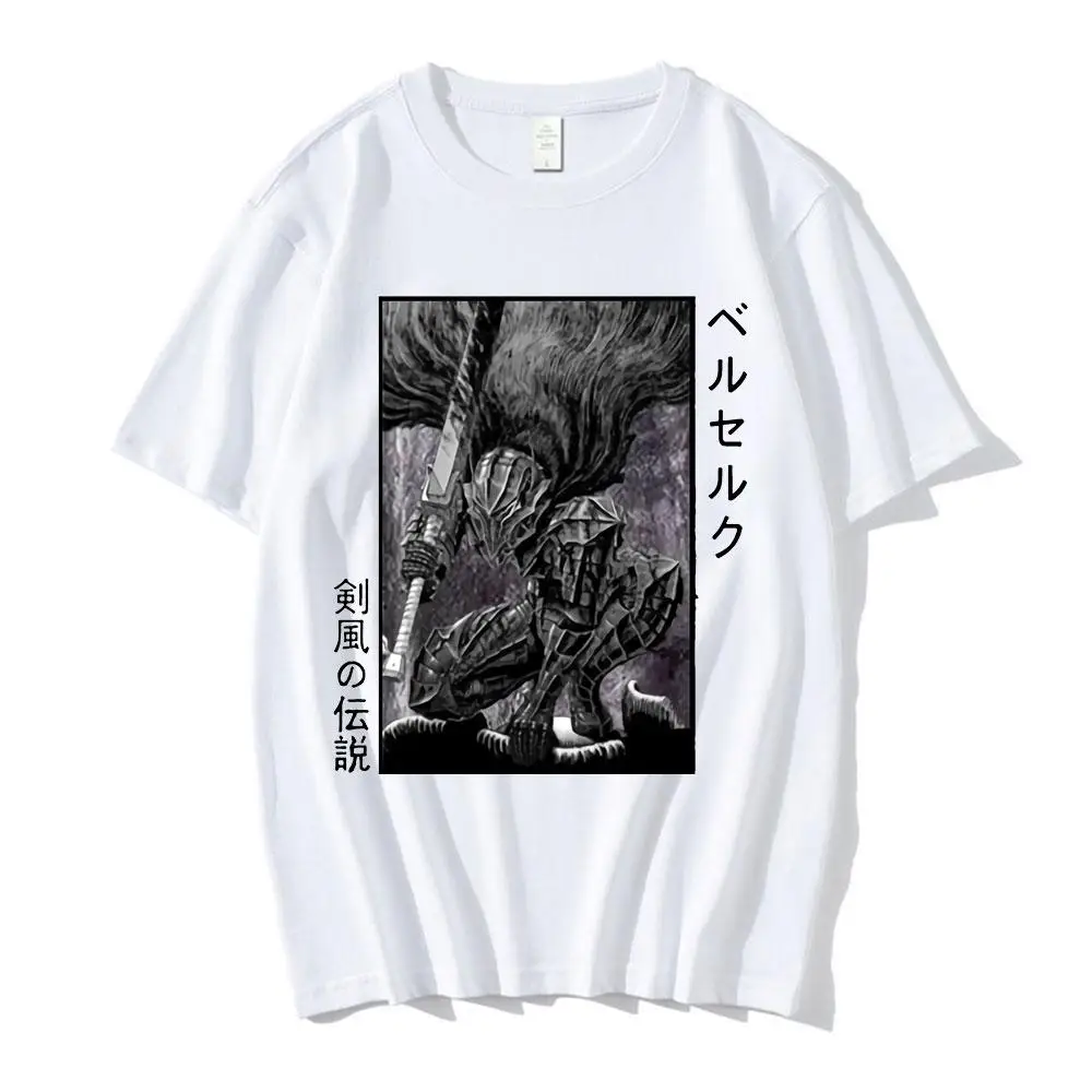 

Funny Anime Berserk Guts T Shirt Swordsman Gatsu Sacrifice Zodd Manga Cotton Short Sleeve O Neck Tee Shirt Hop T-Shirts