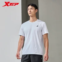 Xtep Knitting For Men 2024 Summer Soft Sweat-Absorbing Sweatshirt Trendy Retro Fashion Versatile Tops 876229010029 1