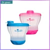 Dr. Green Mini Powdered Milk Storage Jar Powdered Milk Box Portable Baby Outing Four Compartments Dispensing Rotary Powder Box 1