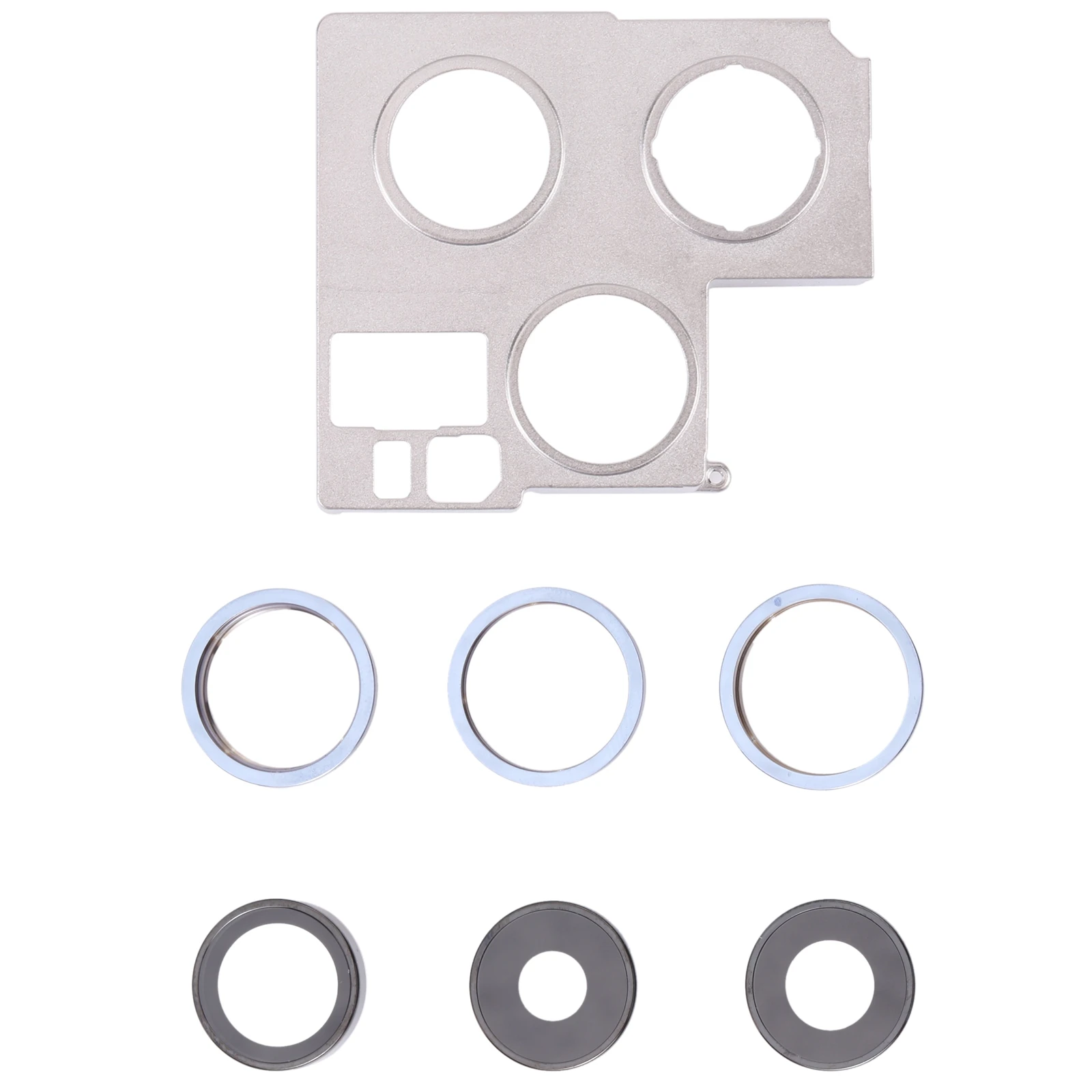 Copriobiettivo Per Fotocamera Con Staffa Di Fissaggio Per Iphone 13 Pro Max (Sierra Blue)