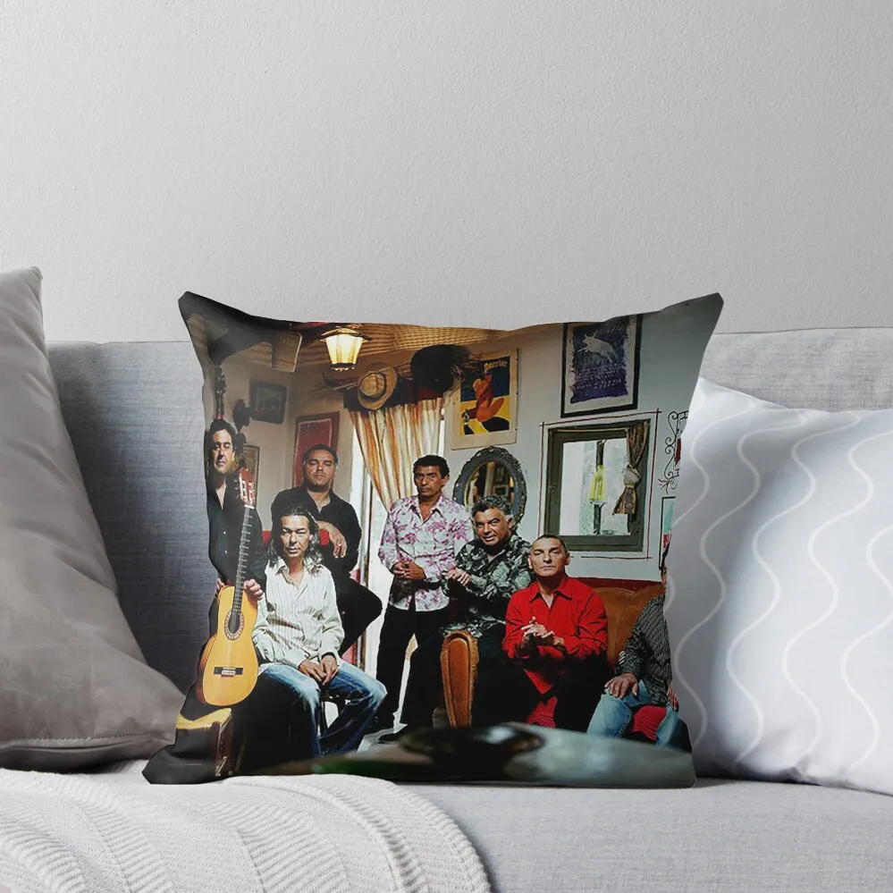 

disco Gipsy Kings dino Throw Pillow Decorative pillowcase Pillows Aesthetic