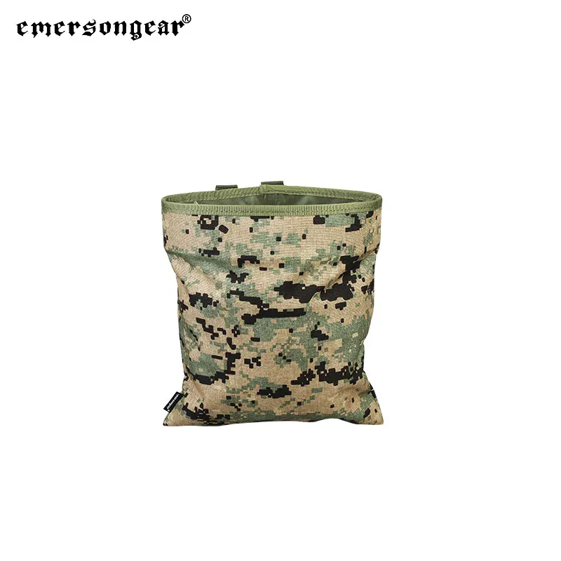 

Emersongear Tactical Magazine Dump Pouch Foldable EDC Mag Drop Bag MOLLE Utility Comabt Airsoft Hunting Hiking Training Nylon