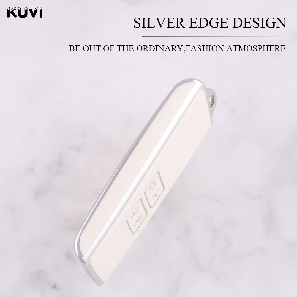 Key Case Cover TPU Car Card Key Case for Renault Dacia