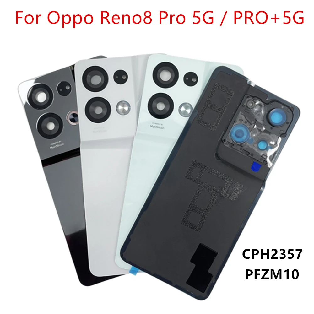 

Original For Oppo Reno8 Pro 5G Back Battery Cover Rear Glass Door Housing Case For Oppo Reno 8 Pro+ Battery Cover Replacement