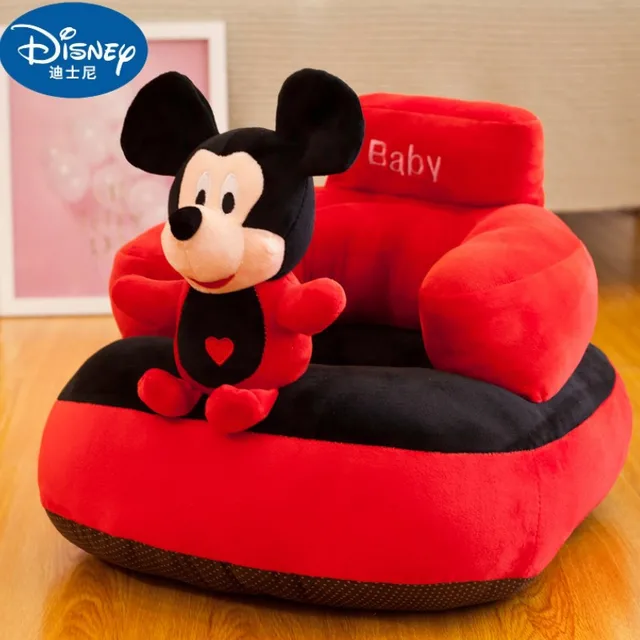 Disney Childrens Sofa Mickey Mouse Cartoon Kids Chair Baby Seat Armchair