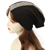 Geebro Women Small Fragrant Style Webbing Soft Skullie Beanies Female Bonnets Caps Cotton Stretch Hats Spring Autumn Casual Cap 4