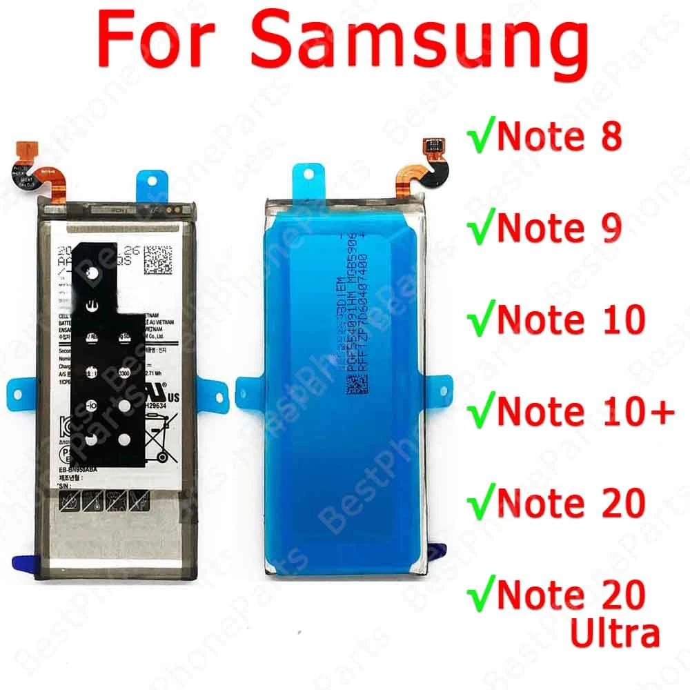 Bateria para Note 10 Plus 10 Mais 20 Ultra 5g Substituição Li-ion para Samsung Peças Sobressalentes para Celular