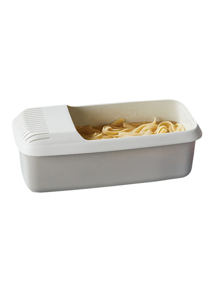 Microwave Pasta Cooker With Strainer Heat Resistant Vegetable And Pasta