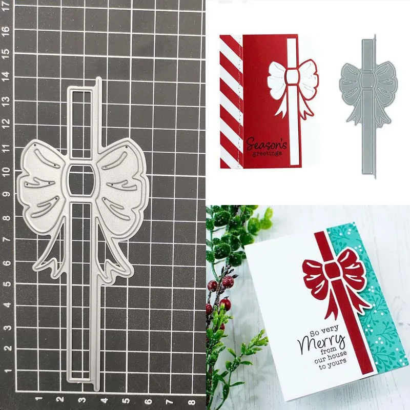

Bow metal cutting dies cut die mold DIY decorations Scrapbook paper craft knife mould blade punch stencils dies