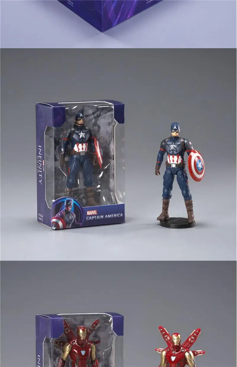 ZD Toy Spider-Man BASE AGGREGATION GAMEPLAY Iron Man Miles Morales ELECTRO SPIDER GWEN Collection Infinity Saga Figur Spielzeug – Detail 21