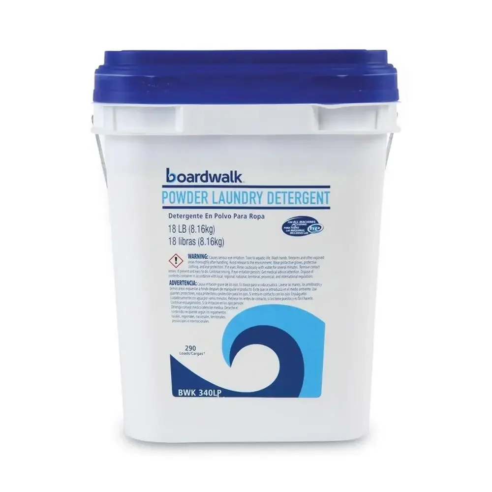 Heavy-Duty Laundry Soap High Efficiency Stain Fighting Formula 290 Loads Crisp Clean Foam Deodorizing Bright Colors Boardwalk