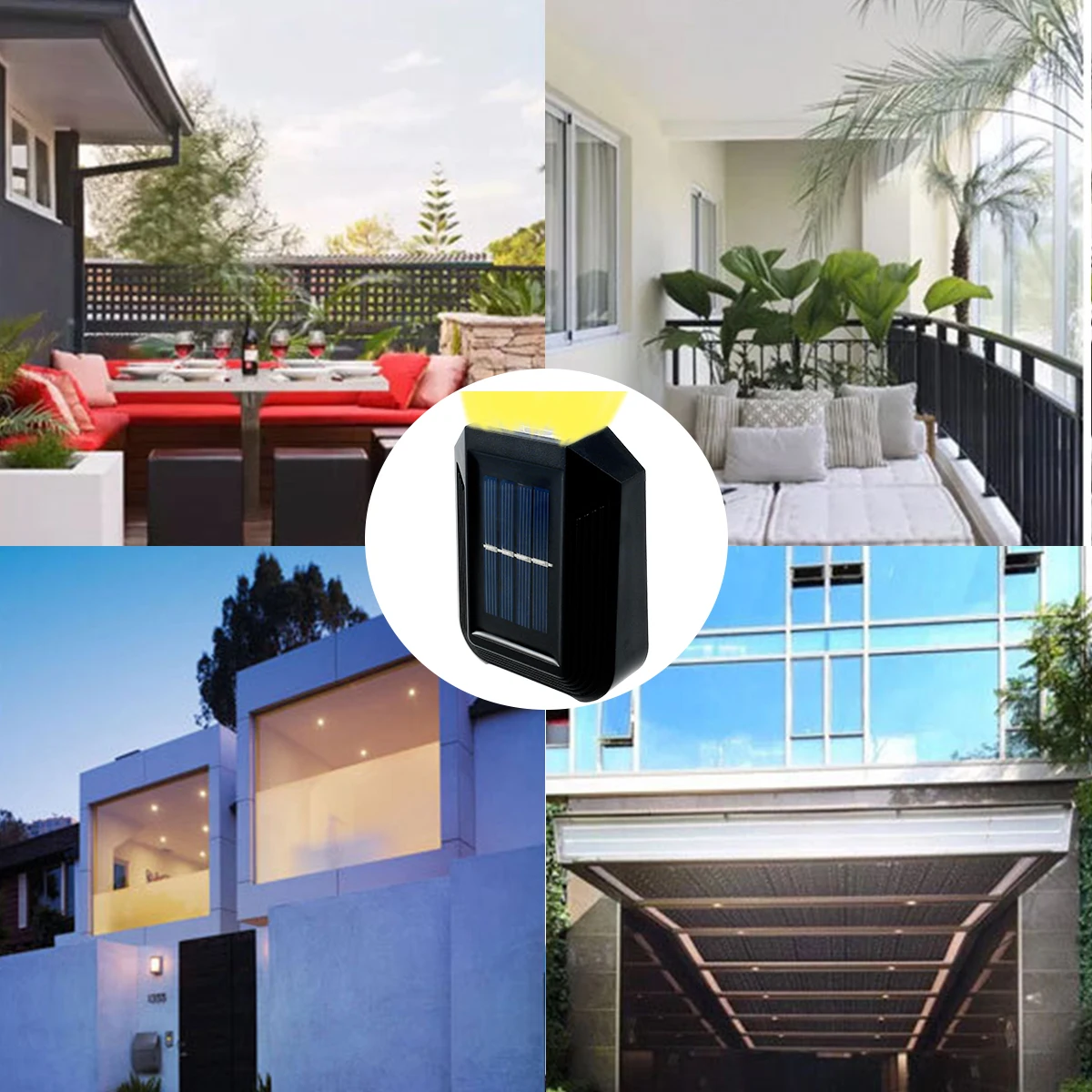Solar do Jardim ao ar Livre à Prova Jardim para Quintal Dwaterproof Água Solar Powered Rua Iluminação Escadas Cerca Decoração Gramado 4 Pçs Luz 19 Computers & Electronics