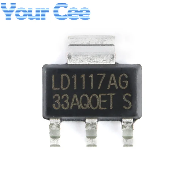 20 Stück AMS1117 LM1117 5V 1A Spannungsregler SOT-223 – Gute Qualität Für Elektronikprojekte