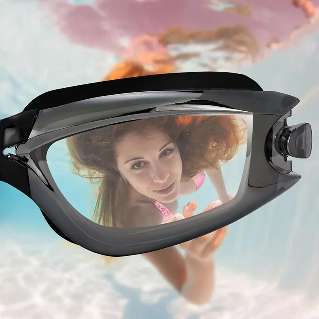 New professional adult sports high-definition gradient goggles swimming goggles for men and women waterproof adjustable silicone 2