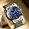 BINBONG Men Watches 2024 Top Brand Luxury Waterproof Date Clock Male Steel Strap Casual Quartz Watch Sports Wrist Watch Men 4006 4