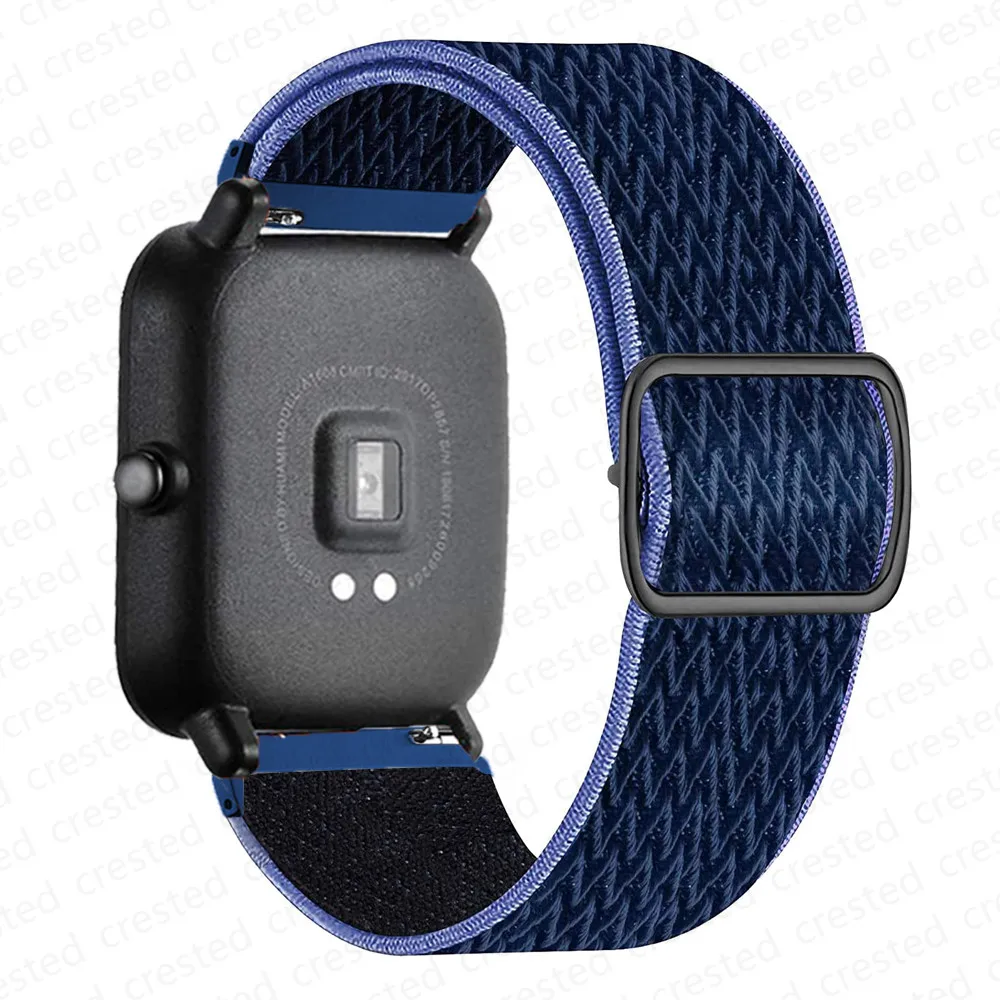 Scrunchie Nylon Sport Bracelet Band for Smartwatch - 22mm Strap Accessories
