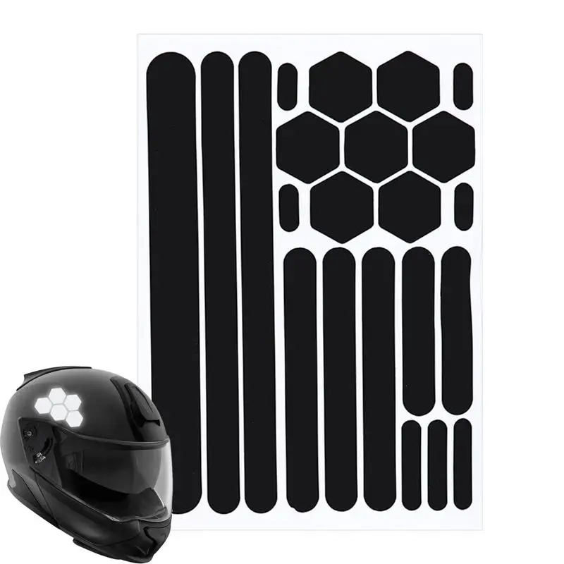 Reflective Tape for Bikes Retro Reflective Stickers Self-Adhesive Reflective Tape and Helmets Stickers for Cars Motorcycles