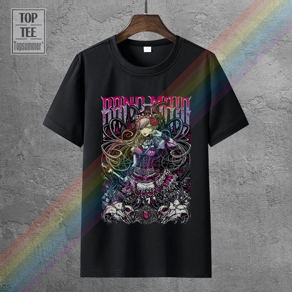 

Band Maid Japan Poster Art Men'S Black T-Shirt Size S Xxl Short Sleeves Cotton
