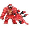 Building Blocks Marvel Transformation Figures Big Goblin Spiderman Iron Man Venom Captain Hawk Deadpool Technic Armor Gift Toys 4