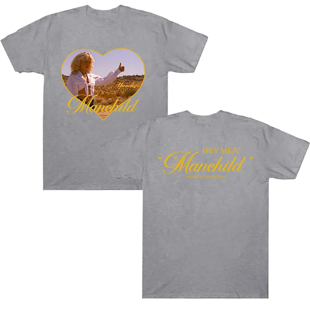 Sabrina Carpenter Manchild T Shirt Summer Cotton Women's T-shirt