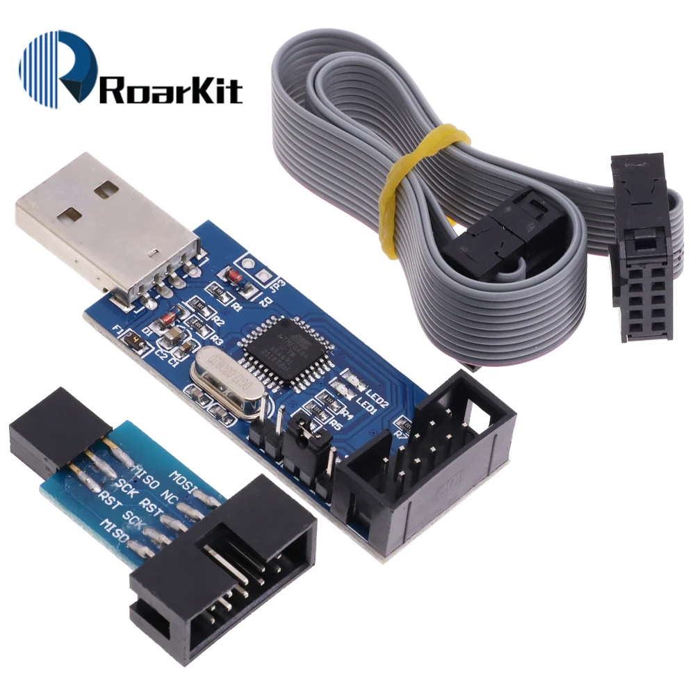 Lc-01 Usbasp Avr Download Cable / Avr Programmer / 51 Isp The Downline ...