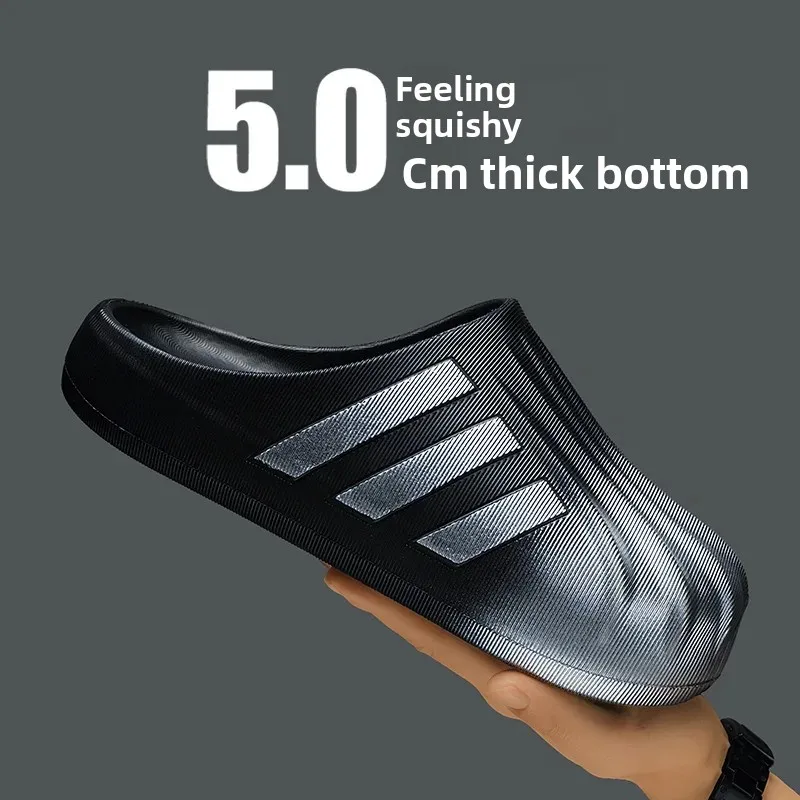 CoquilletêteSlip-OnchaussurespourhommesétéàlamodeSportsdepleinairCouplenoixdecocostringpantouflesEVAmatérielmaisonpantoufles-AliExpress322