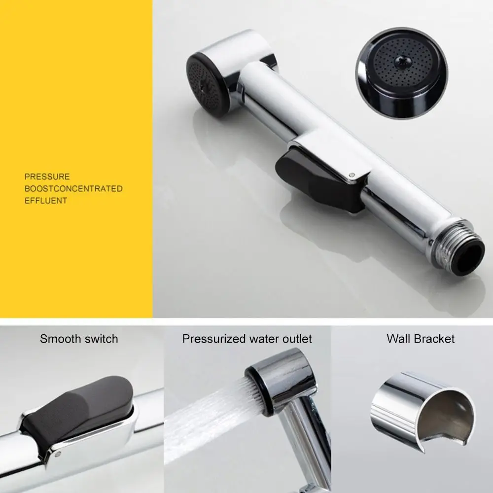 Stainless Steel Handheld Shower Head Bidet Sprayer Kit Muslim Shattaf Sprayer Toilet Douche