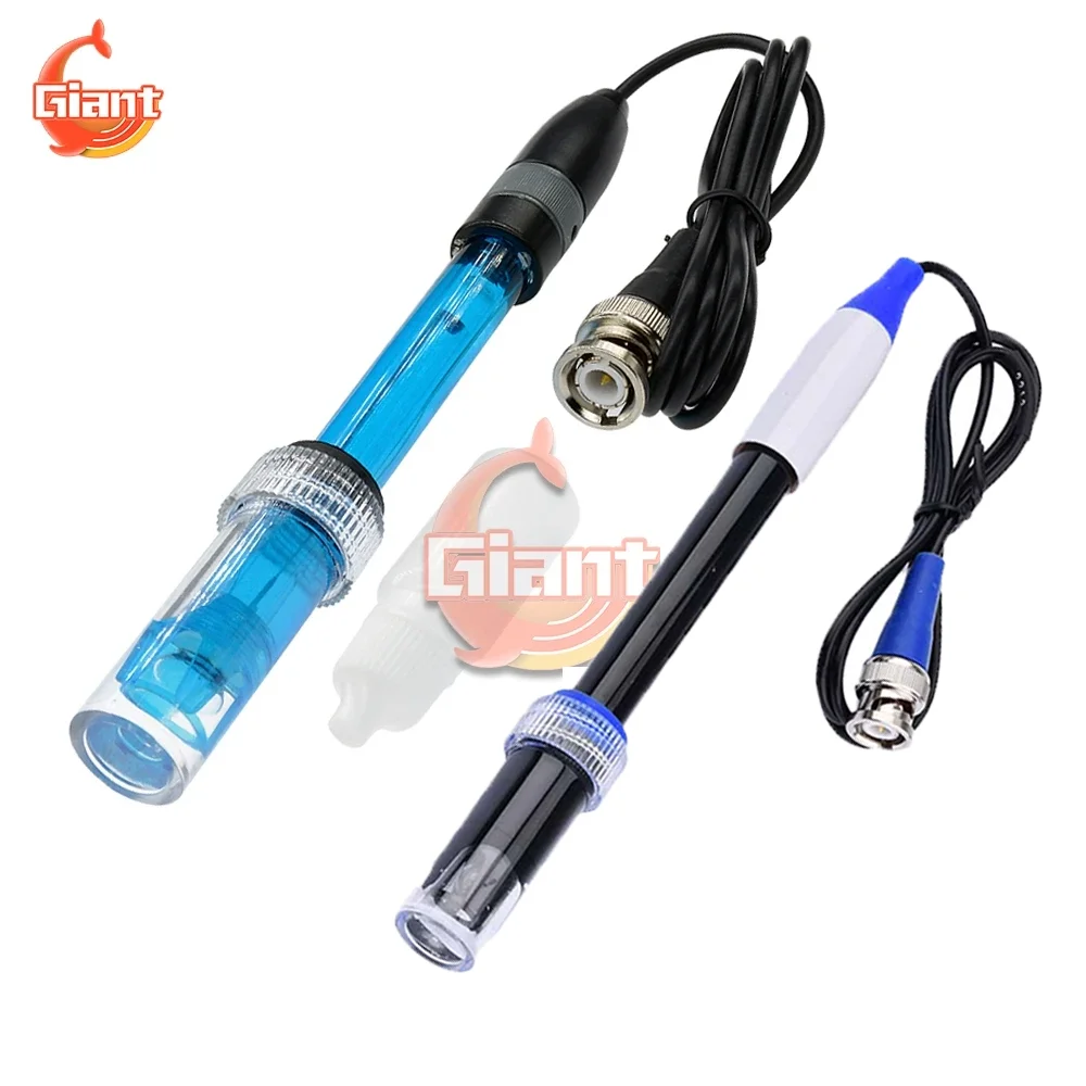 PH Controller Meter Sensor PH Electrode Probe BNC Contor Detection Detect Medidor Probe for Aquarium Hydroponic Ph Tester Probe