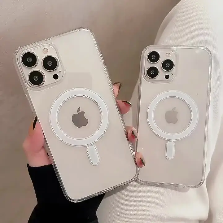 オリジナルクリア Magsafe 磁気ワイヤレス充電アニメーション