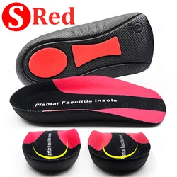 EiD Sport Orthopedic Arch Support Insoles with Heel Lift and Memory Foam Cushioning - 1 Piar (Red S EU35 - 40)