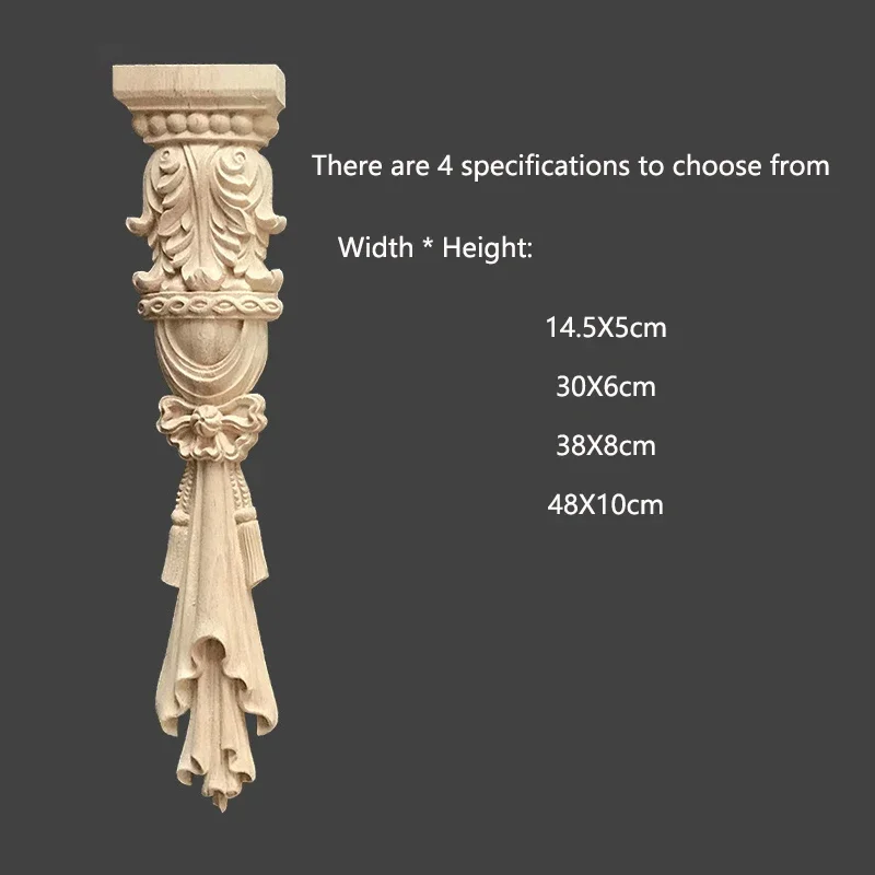 Colonnes sculptées en bois et pierre | Mes Découvertes - Julien Cohen