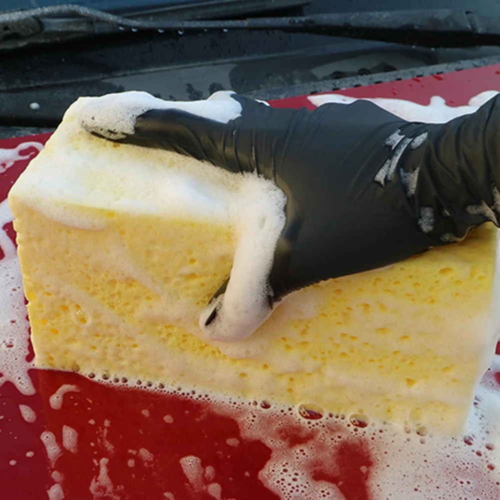 Waxing Sponge Wash Sponge Car Cleaning Cleaning Tool Huge Motorcycle Soft Wash Waxing