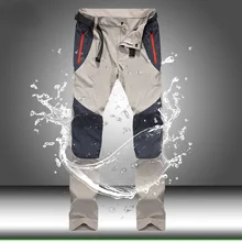 

Tactical Waterproof Pants Men Cargo Spring Summer Quick Dry Trousers Men's Outdoor Sports Trekking Camping Fishing Pants 4XL