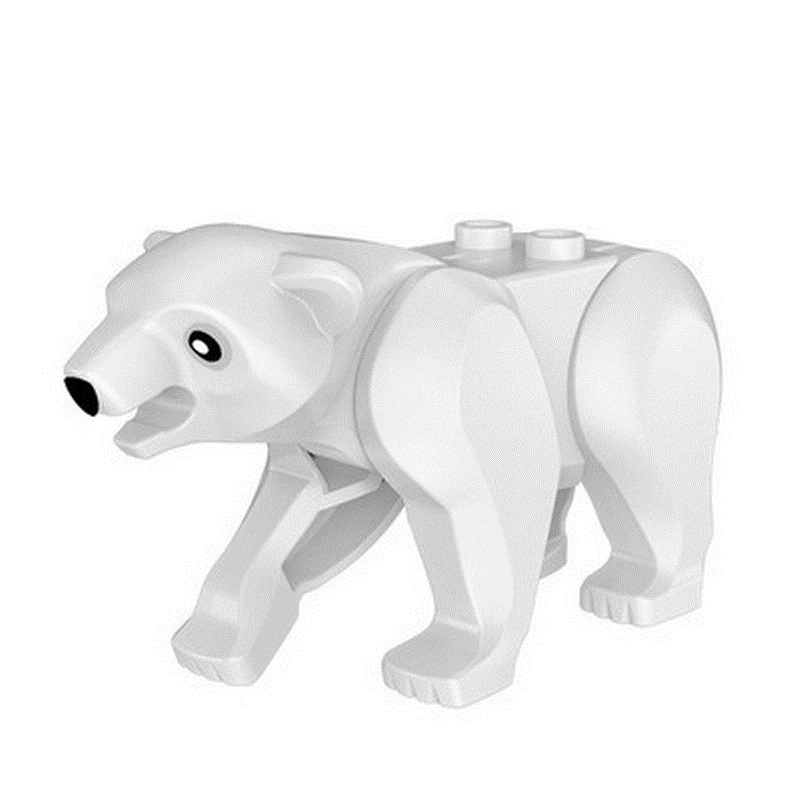 Halloween Spooky Bear Shining Scream Building Block Toy Gift