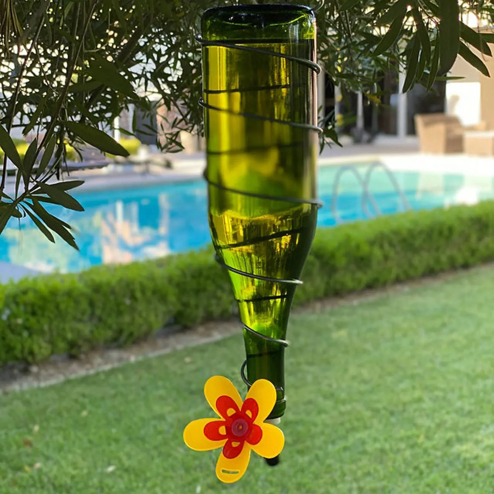 Kolibri-Futterstation DIY-Set – Mit Blumen & Bürste Zum Selbermachen & Beobachten