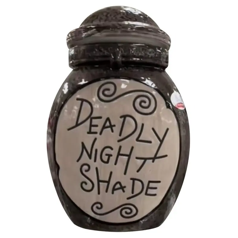 B84B-Halloween Decoration Resin Craft Magic Potion Jar Desktop Ornament Shade Jar Party Scene