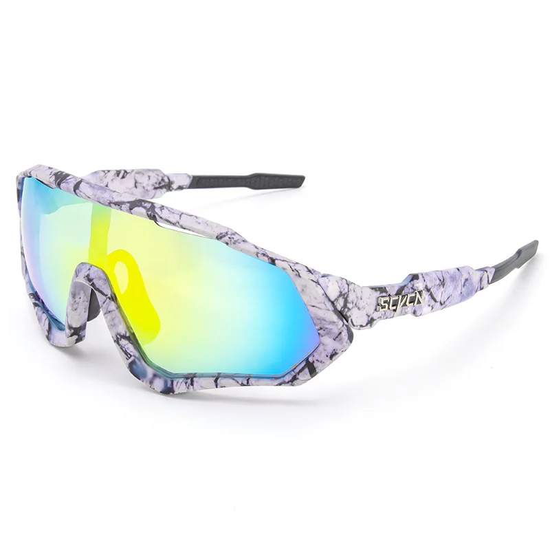 

SCVCN New Riding Cycling Sunglasses Photochromic Polarized Bicycle Glasses Sports Men's MTB UV400 Women's Mountain Bike Eyewear