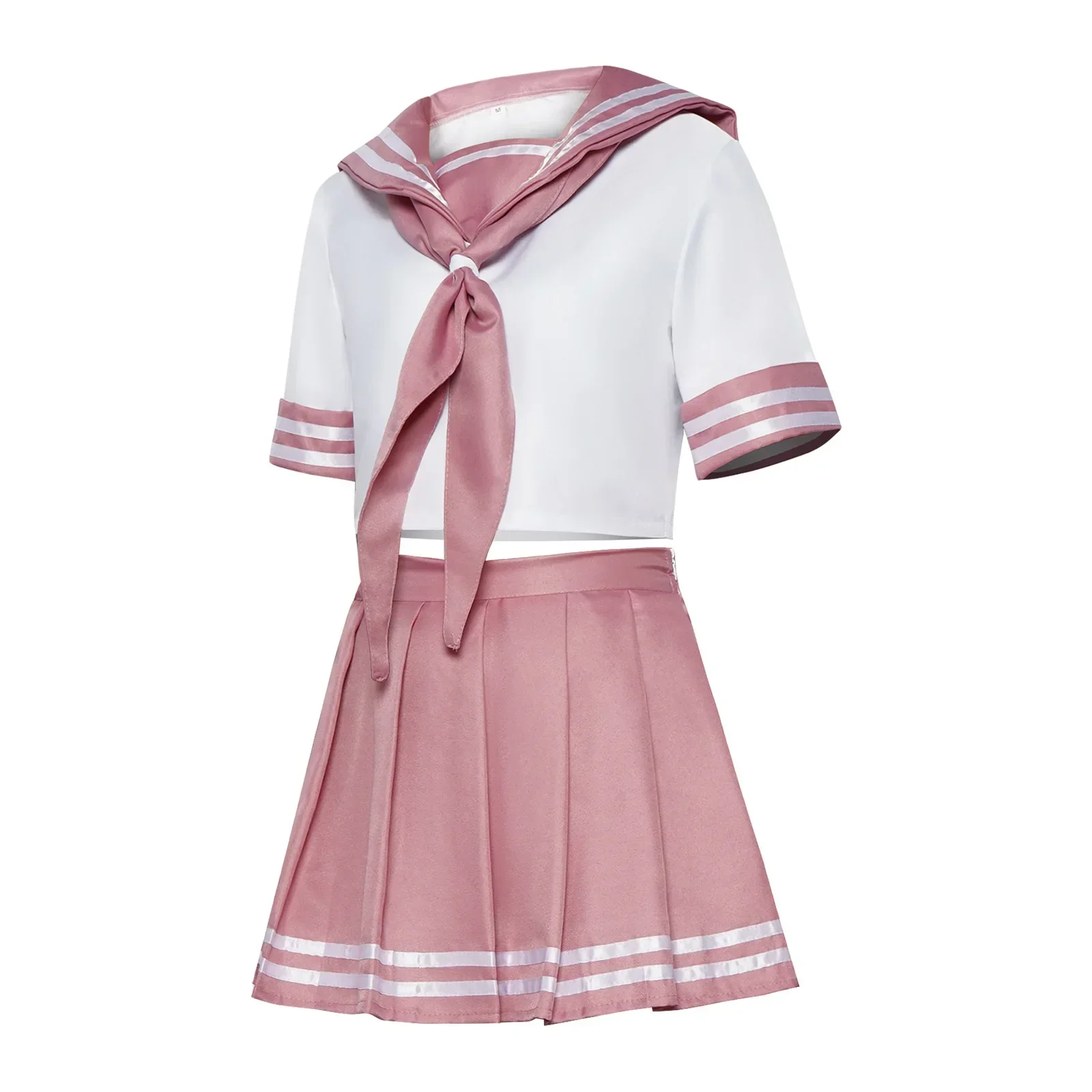 Anime Fate Apocrypha Rider Astolfo Cosplay Costume Adult Women JK Skirt Sailor Suit Halloween Outfit Uniform Performance