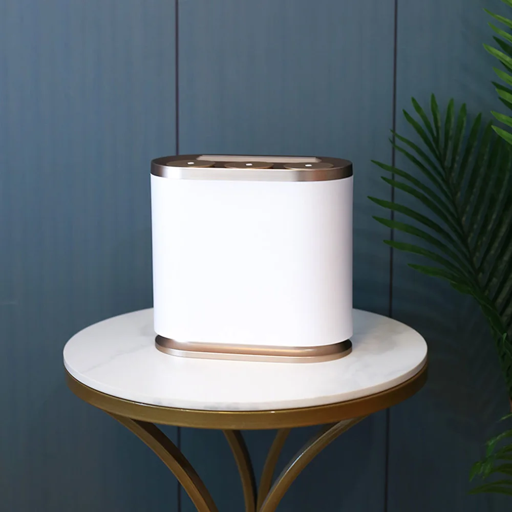 

New Ideas Tabletop Waterless Cold Air Essential Oil Diffuser Wholesale Bluetooth Control Electric Aroma Diffuser