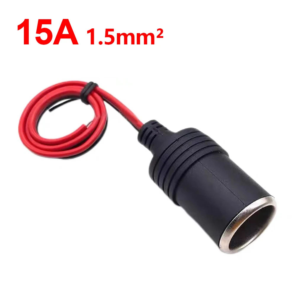 Adattatore Per Presa Accendisigari 12V Con Clip A Coccodrillo – Prolunga Per Batteria Auto, Barca, Camper