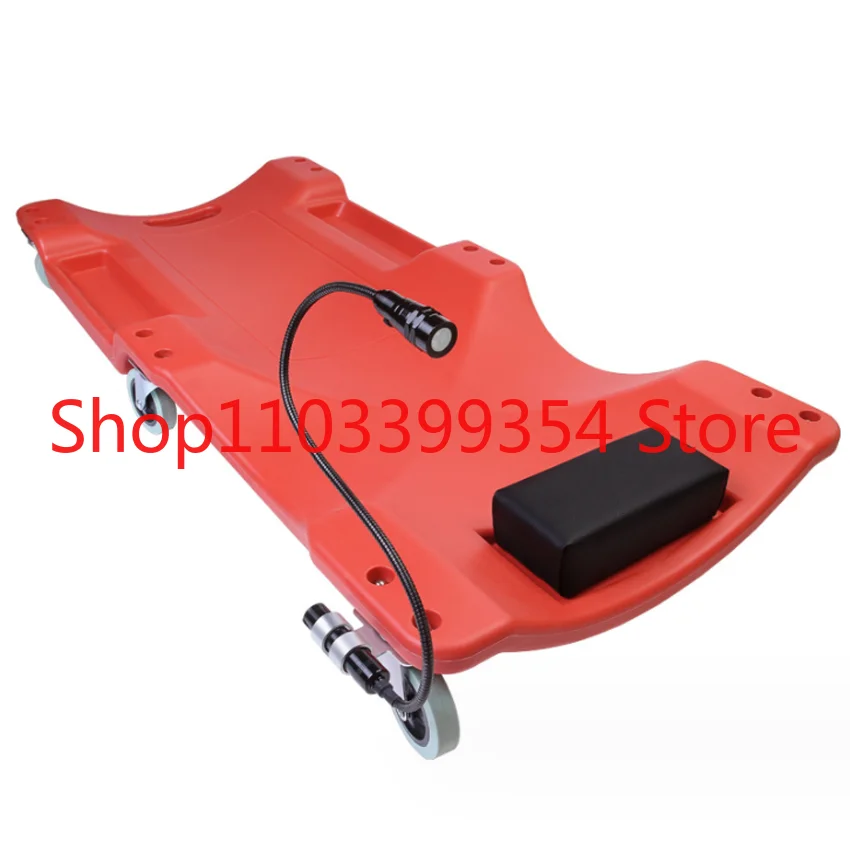 Car repair deck, lying board,auto repair auxiliary tools， LED light board, universal wheel auto parts