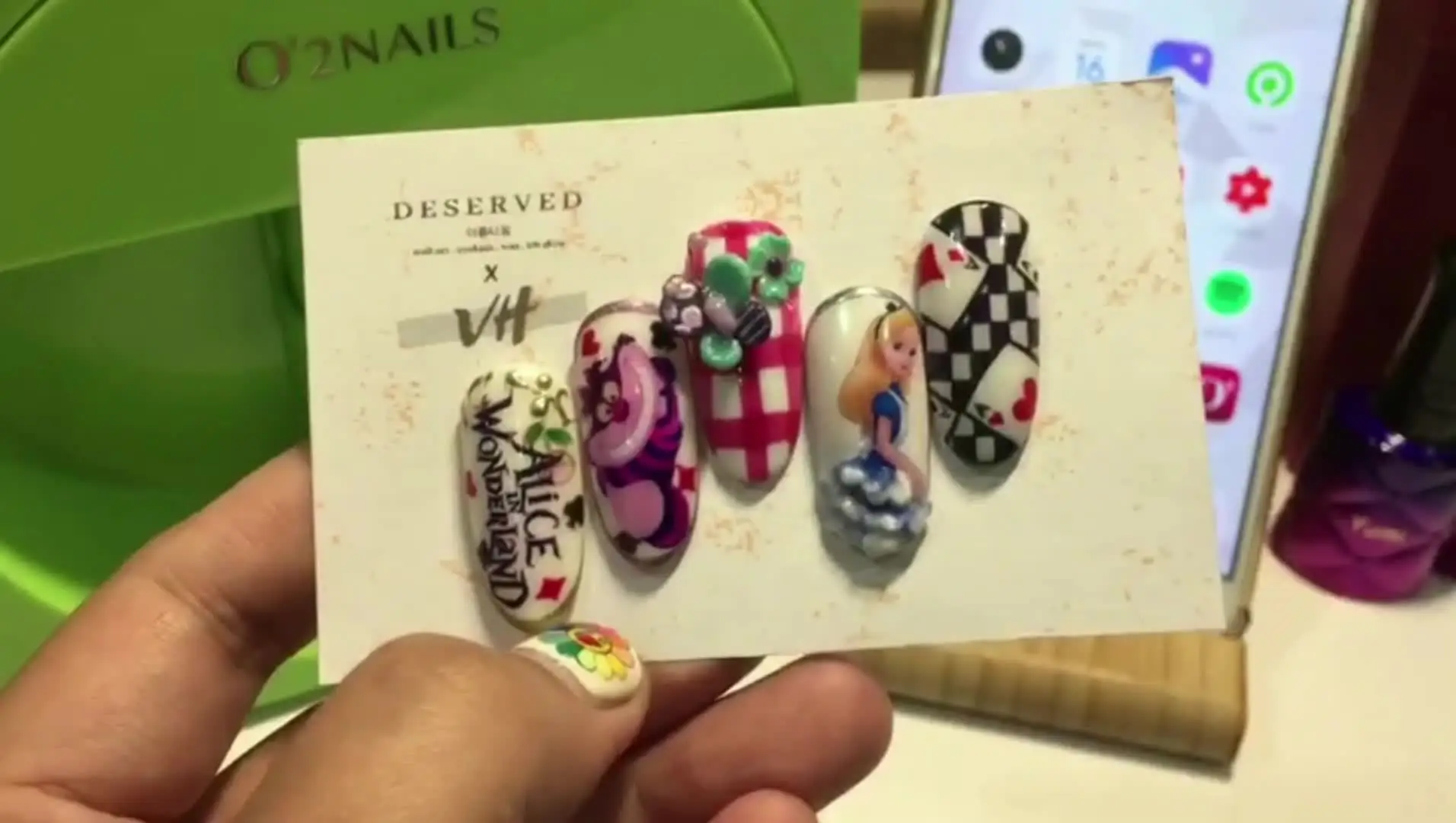 O2nails V11 Professional Mobile Nail Printer WIFI Controlled