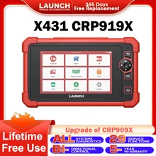New LAUNCH X431 CRP919X OBD2 Scanner Automotive Diagnostic Tools Car OBDII Code Reader CRP909X Professional Scan Free Shpping