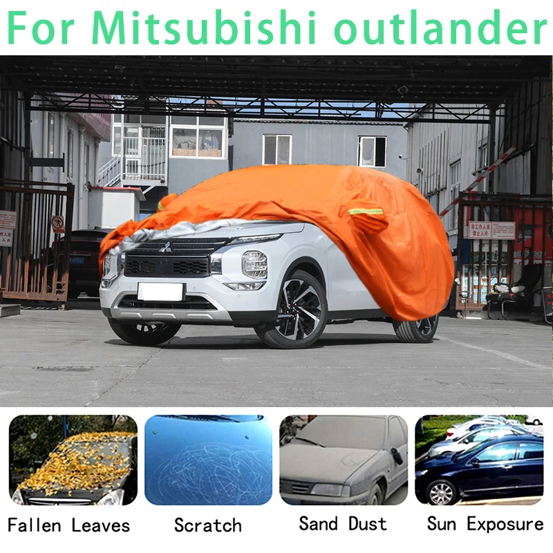 For Mitsubishi outlander Waterproof car covers super sun protection dust  Rain car Hail prevention auto protective - AliExpress