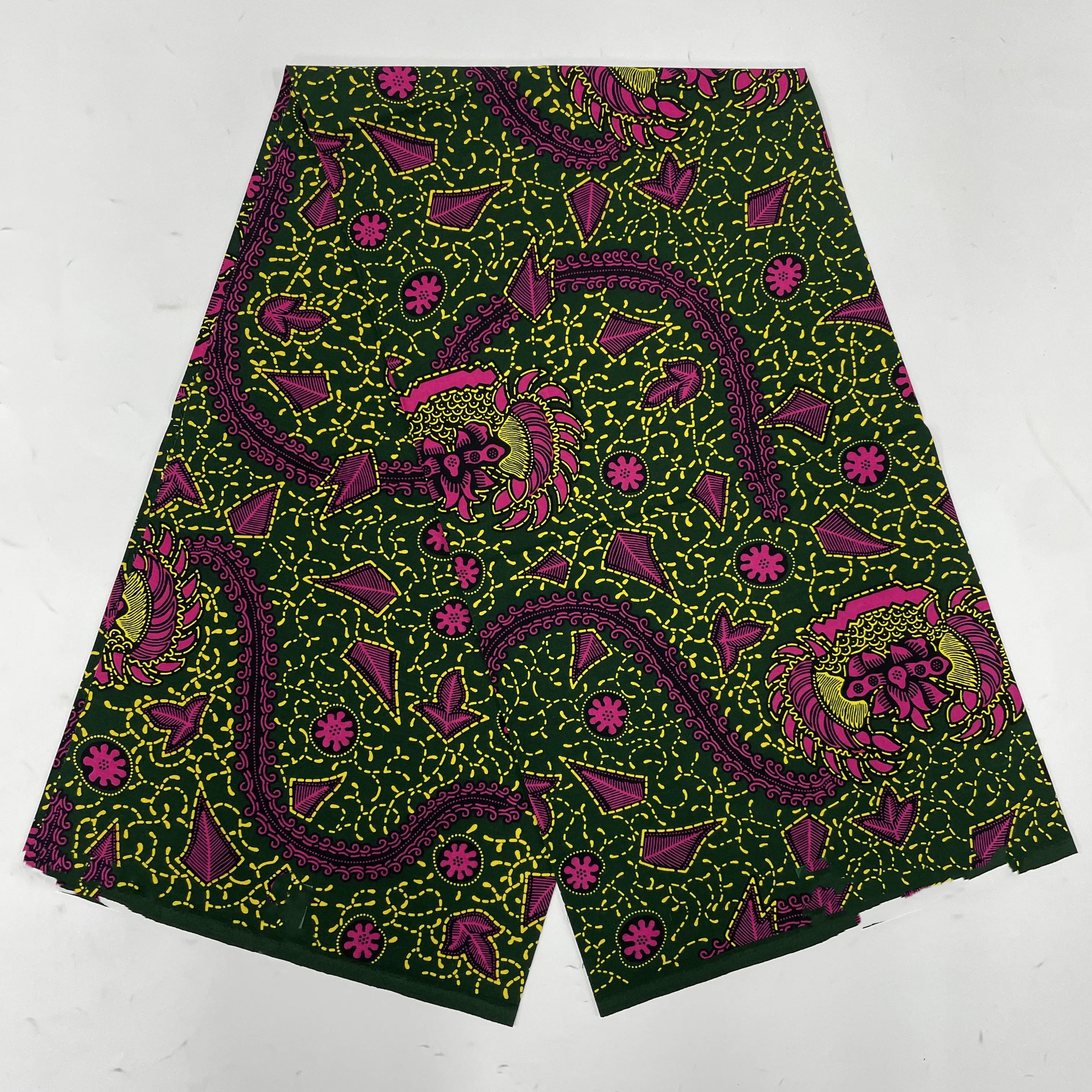 

2024 Newest African Classical Veritable Wax Guaranteed Real Wax Print Fabric Pagne Africa Dress 100% Cotton 6yards