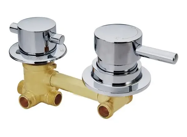 

Vidric Shower room mixer faucet ,4 way shower room mixing valve cold and hot water switch valve shower room faucet accessories
