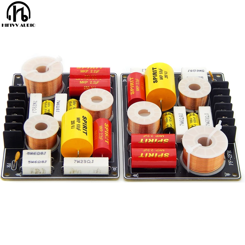 DSP 2 Way Crossover Filters 2CH Frequency Divider Board For Speaker Full Range Treble Bass