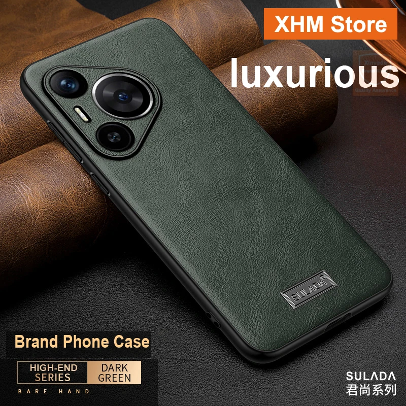 

Чехол из натуральной кожи для Huawei Pura 70 Pro Plus Pura70