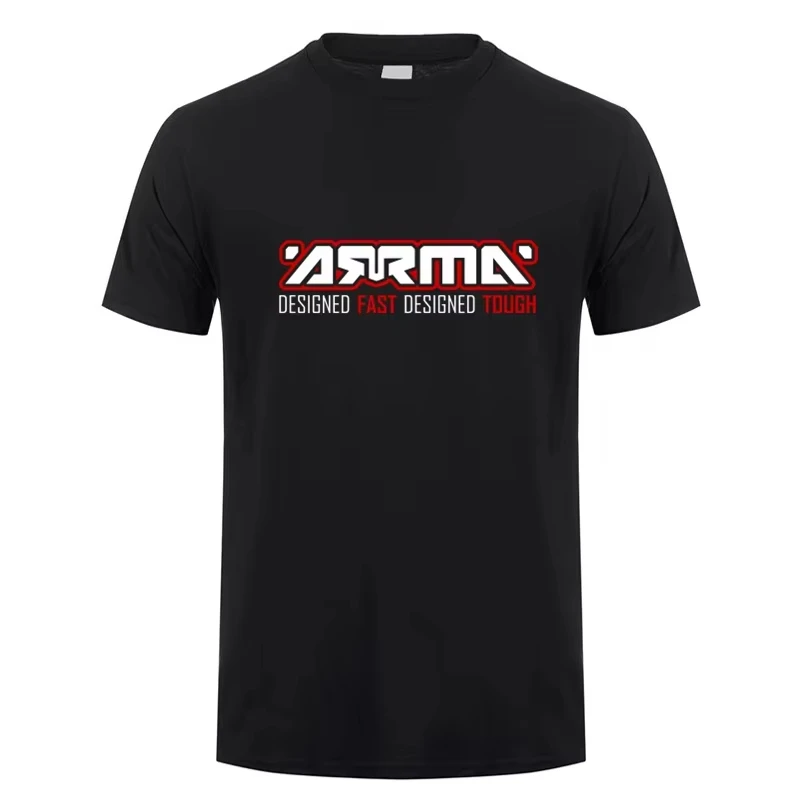 Herren T-Shirt Mode Streetwear Neues Baumwoll-Arrma-RC-T-Shirt Herren T-Shirt Cooles Sommer Unisex T-Shirt Tops Herren Kurzarm-Shirts