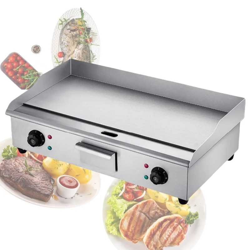 Commercial Electric Griddle Countertop Griddle Grill 28" Countertop Grill Kitchen